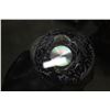 Image 3 : GLASSTOP ELEPHANT END TABLE