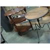 Image 2 : SMALL 3 TIER D TABLE AND ROUND END TABLE