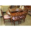 Image 1 : 1960S DINING TAB;E W/ 6 CHAIRS AND 2 LEAFS