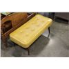 Image 2 : VINTAGE BUTTON TUFTED FOOTSTOOL