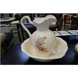 WASH BOWL AND JUG SET
