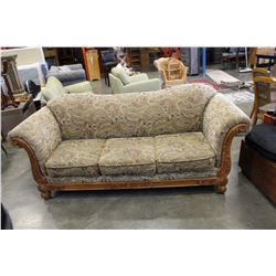 WOOD FRAMED UPHOLSTERED SOFA