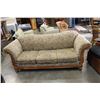 Image 1 : WOOD FRAMED UPHOLSTERED SOFA