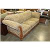 Image 2 : WOOD FRAMED UPHOLSTERED SOFA