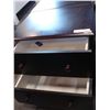 Image 2 : PAIR OF BLACK 2 DRAWER NIGHTSTANDS