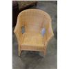Image 2 : WICKER ARM CHAIR