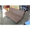 Image 1 : BROWN MICROFIBRE FUTON