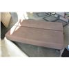 Image 3 : BROWN MICROFIBRE FUTON