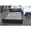 Image 2 : BLACK QUEENSIZE MODERN BEDFRAME