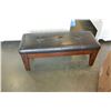 Image 2 : MODERN BROWN BENCH