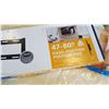 Image 2 : NEW OVERSTOCK INSIGNIA 47-80 INCH FIXED POSITION TV WALL MOUNT, COMPLETE, UP TO 120 LBS