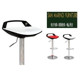 PAIR OF BRAND NEW MODERN WHITE AND BLACK GAS LIFT BARSTOOLS RETAIL $149 EACH