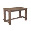 Image 1 : NEW ASSHLEY SIGNATURE COUNTER HEIGHT RUSTIC FARMHOUSE DINING TABLE RETAIL $1299
