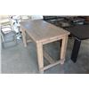 Image 2 : NEW ASSHLEY SIGNATURE COUNTER HEIGHT RUSTIC FARMHOUSE DINING TABLE RETAIL $1299