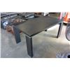 Image 2 : MODERN BLACK FINISH DINING TABLE