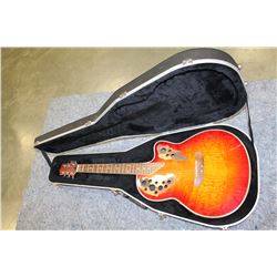 WESLEY ACOUSTIC ELECTRIC GUITAR IN HARD SHELL CASE