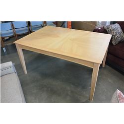 CONTEMPORARY WOOD FINSH DINING TABLE