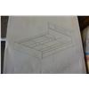 Image 2 : COMPLETE MODERN GREY QUEENSIZE BEDFRAME WITH STORAGE