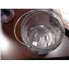 Image 2 : DESIGNER HANDLED GLASS BUCKET AND WOOD MOTIF CENTRE DISH