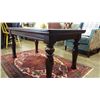 Image 3 : NEW ASHLEY SIGNATURE DESIGN DARK FINISH TALL COFFEE TABLE RETAIL $399