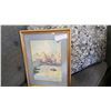 Image 1 : FRAMED WATERCOLOR PAINTING