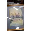 Image 2 : FRAMED WATERCOLOR PAINTING