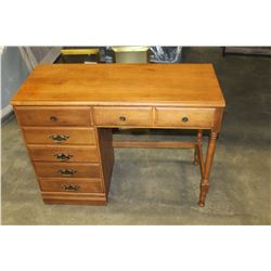 RAD MAPLE 4 DRAWER PEDESTAL DESK