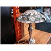 Image 1 : LEADED GLASS TABLE LAMP