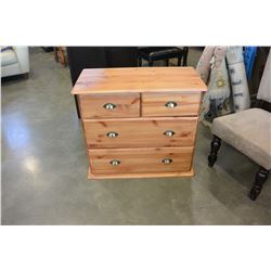 PINE CHEST OF DRAWERS