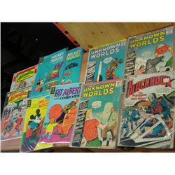 12 VINTAGE COMICS