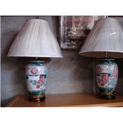 2 EASTERN TABLE LAMPS