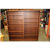 Image 1 : 6 FOOT TALL DOUBLE BOOKSHELF