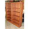 Image 2 : 6 FOOT TALL DOUBLE BOOKSHELF