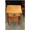 Image 1 : RAD MAPLE 1 DRAWER END TABLE