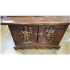 Image 1 : CARVED 2 DOOR CUPBOARD