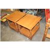 Image 2 : PAIR OF 1 DRAWER KROEHLER END TABLES