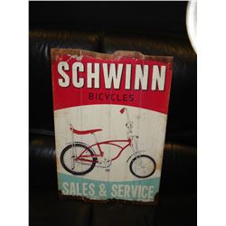 WOOD SCHWINN BICYCLE ADVERT