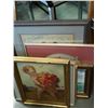 Image 1 : FRAMED OIL ON BOARD AND WATER COLOR