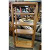 Image 1 : OAK 6FT BOOKSHELF