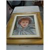 Image 1 : FRAMED OIL ON BOARD - ANTHOHIO CARUSO