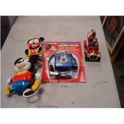 VINTAG MICKEY MOUSE COLLECTIBLES