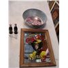Image 1 : COCA COLA MIRROR ADVERT AND COCA COLA COLLECTIBLES