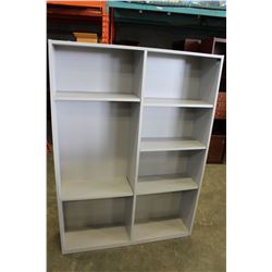 GREY 6 FOOT SHELF