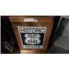 Image 1 : ROUTE 66 ADVERTISEMENT MOUNTED
