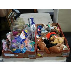 2 BOXES OF COLLECTIBLE TY BEANIE BABIES