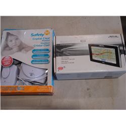 MAGELLAN MAESTRO 4210 GPS AND SAFETY FIRST BABY MONITOR