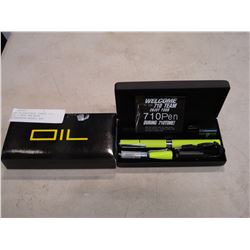 NEW RECHARGEABLE ORANGE 710 OIL / VAPE PEN WITH ACCESSORIES RETAIL $89