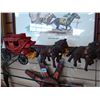 Image 1 : VINTAGE IRON HORSE AND CARRIAGE