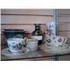 Image 1 : 3 PIECE DOULTON TEASET PARAGON CUP SAUCER CLOISONNE STYLE VASE AND PIN DISHES ETC