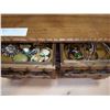 Image 2 : 2 JEWELRY BOXES W/ CONTENTS